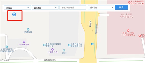 京源中科科技股份有限公司在白杨西路安装了智能井盖
