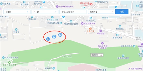 武汉博莳信通科技有限公司在武昌区八一路安装的智能井盖